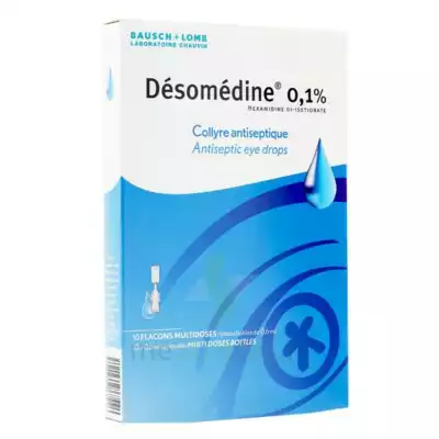 Desomedine 0,1 % Collyre Sol 10fl/0,6ml à VESOUL