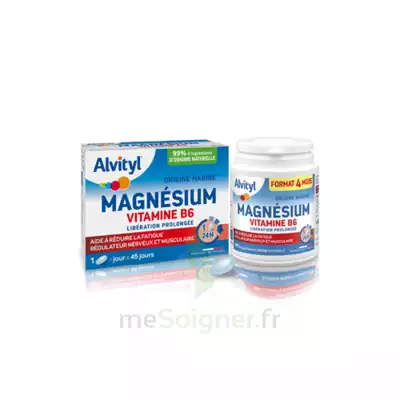 Alvityl Magnésium Vitamine B6 Libération Prolongée Comprimés Lp B/45 à VESOUL